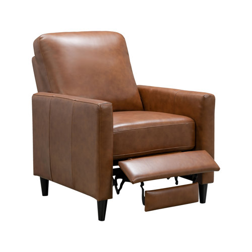 Searsport Genuine Leather Recliner & Reviews Birch Lane